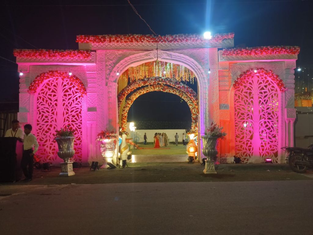 Grand Entry at Wedding Venue